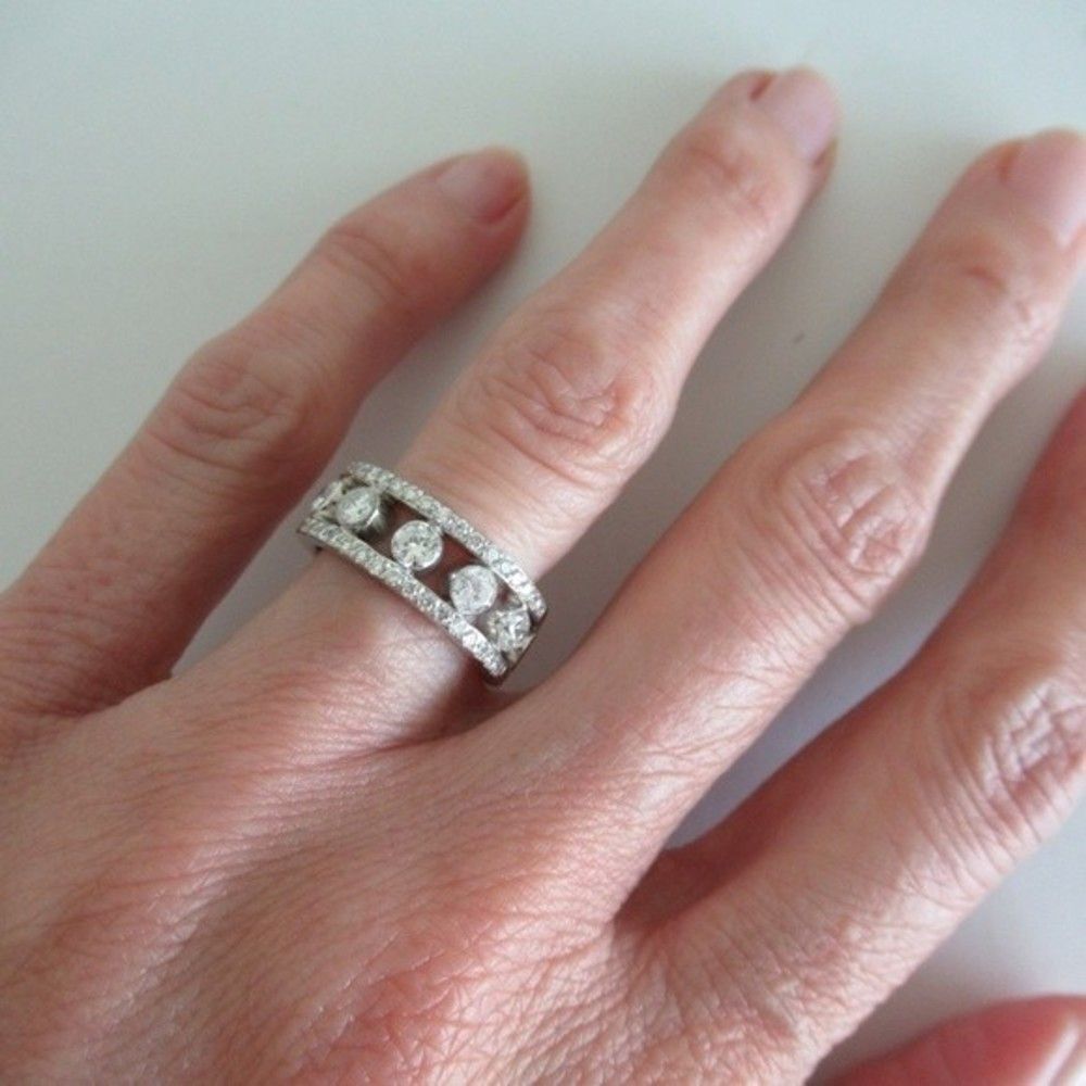 Timeless Diamond Band created by James Elliot - Picture 8 of 12